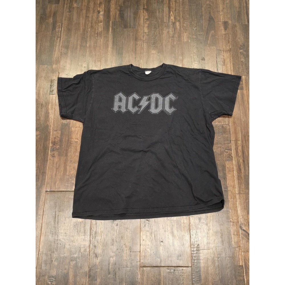 AC/DC Shirt Mens Extra Large Black Graphic Rock Band‎ T-Shirt Tee 2016 License
